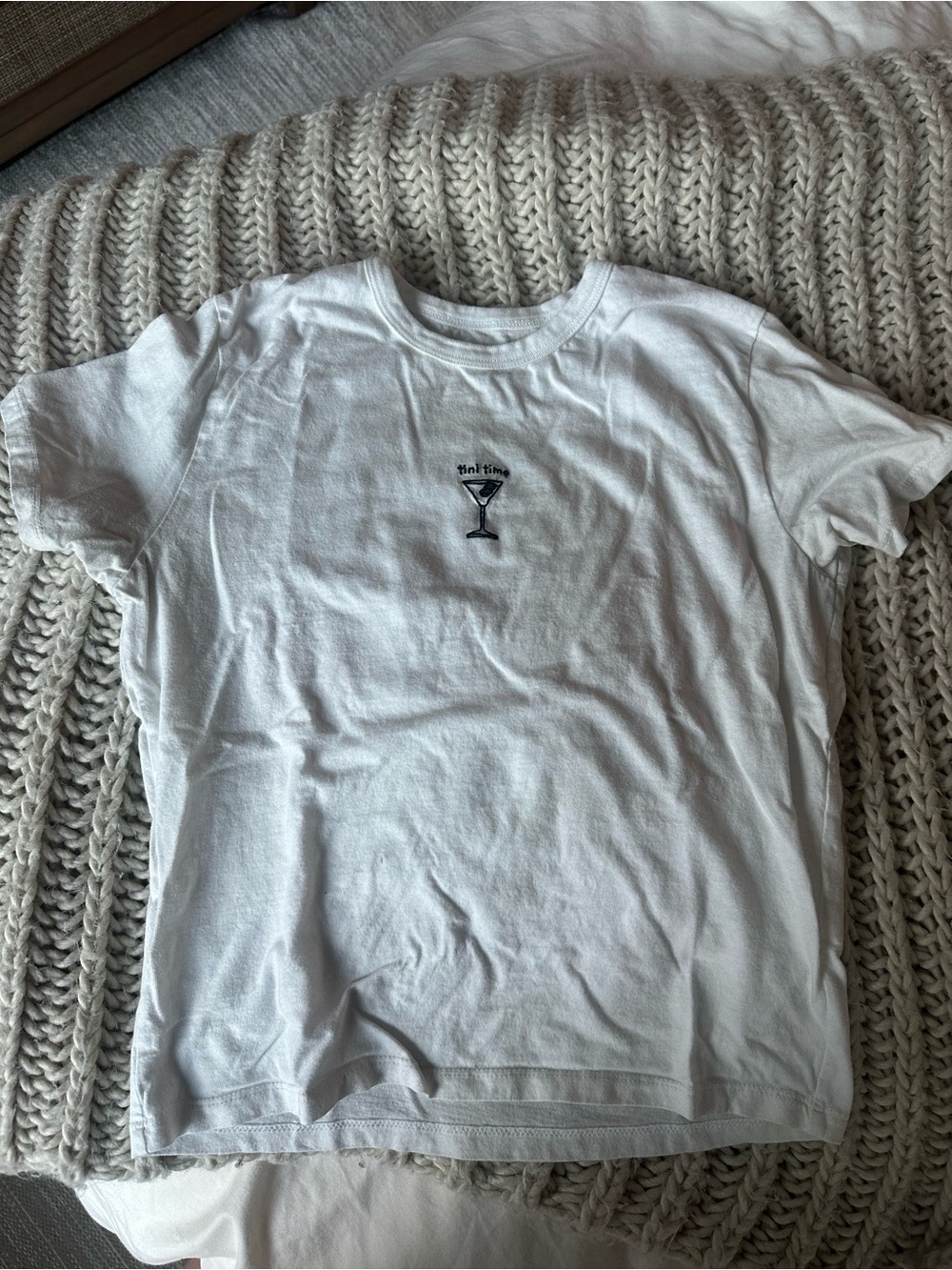 Abercrombie & Fitch Tini Time Baby Tee - Picture 2 of 5